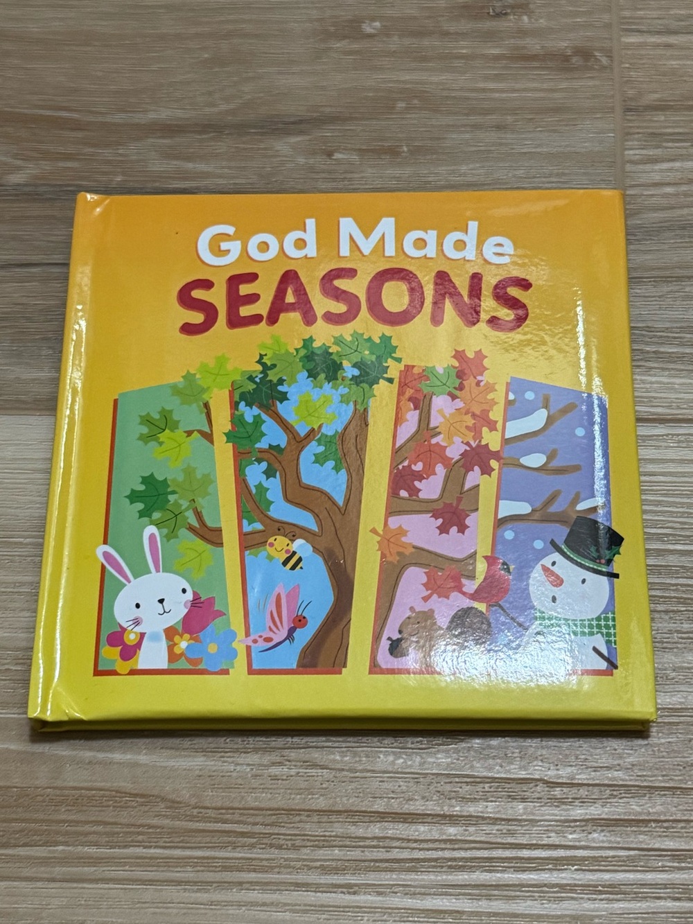 God made seasons board book